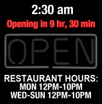 Business Hours for Tripoli%20Restaurant